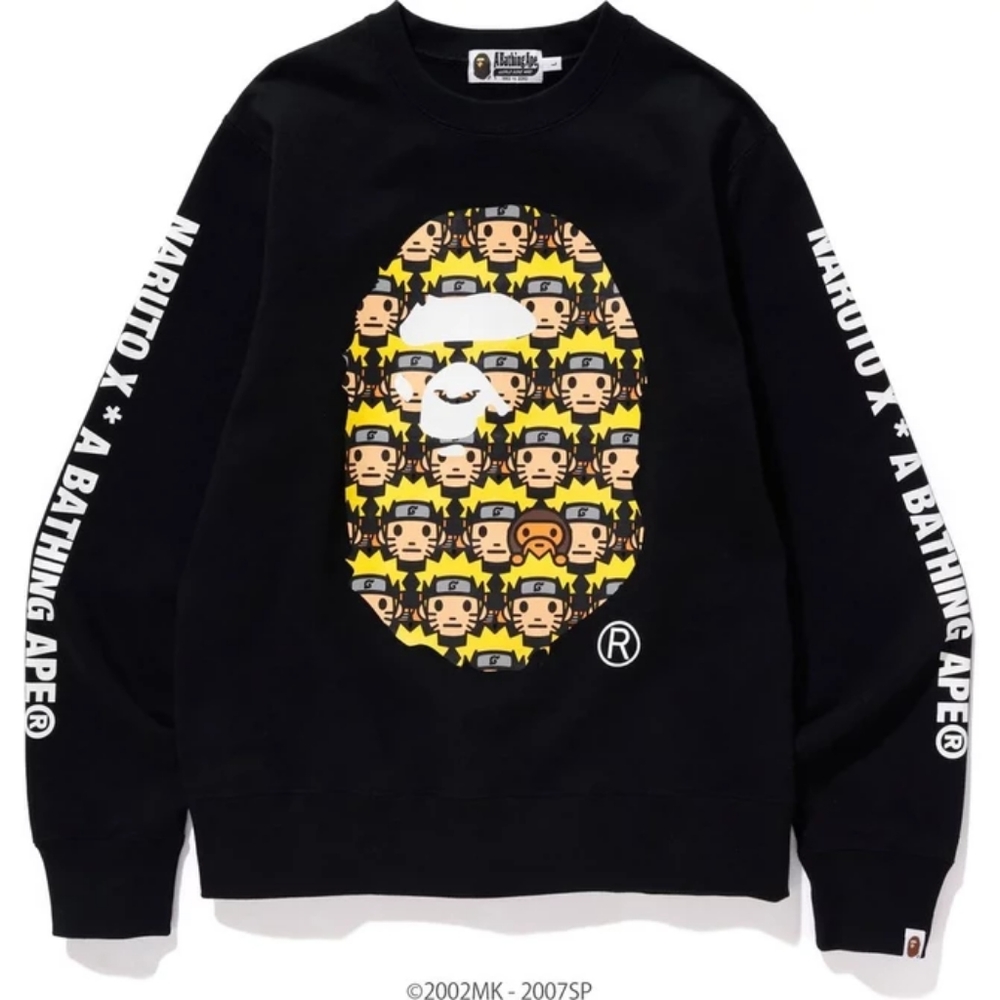 NARUTO X A BATHING APE PULLOVER